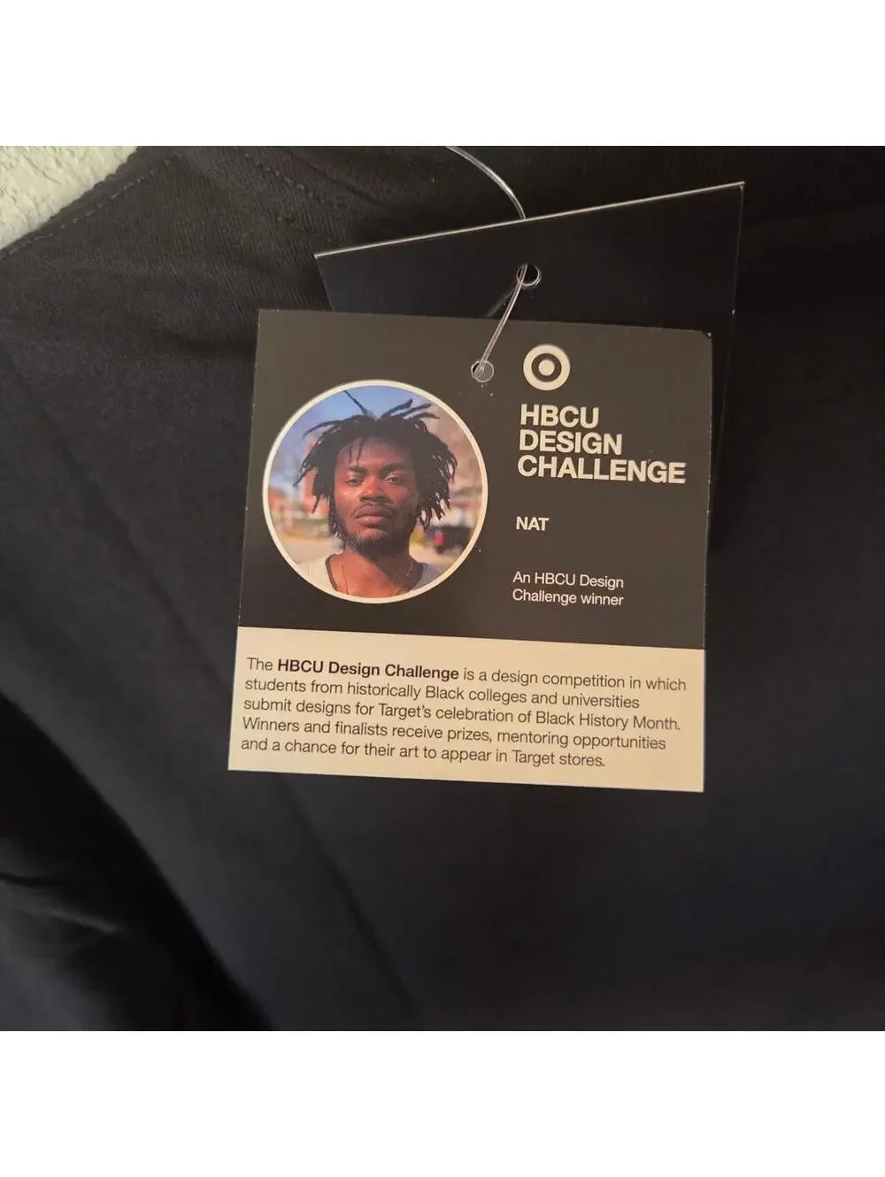 Black History Month Tee with graphic of a person playing a record player